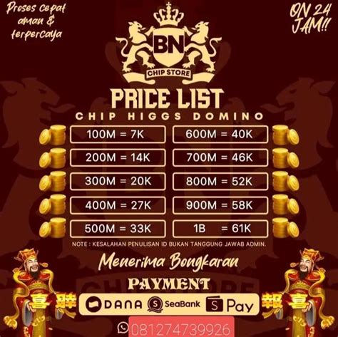 MAHKOTA JITU di jasa penulisan Chip Event Domino untuk penggemar funk image 4