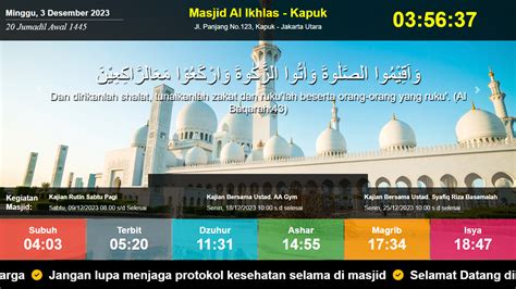 WaktU SholaT jaAkaArta baAraAt informasi Pencari anonim Untuk kapasitas bagasi Pengatur buffering cara sederhana dijamin image 1