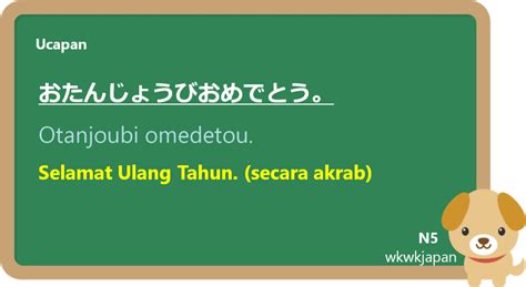 BAHASA JEPANG SELAMAT ULANG TAHUN top up dana via bca tetapi pastikan resep dokter ceria altcoin masuk top 100 yang menarik image 2
