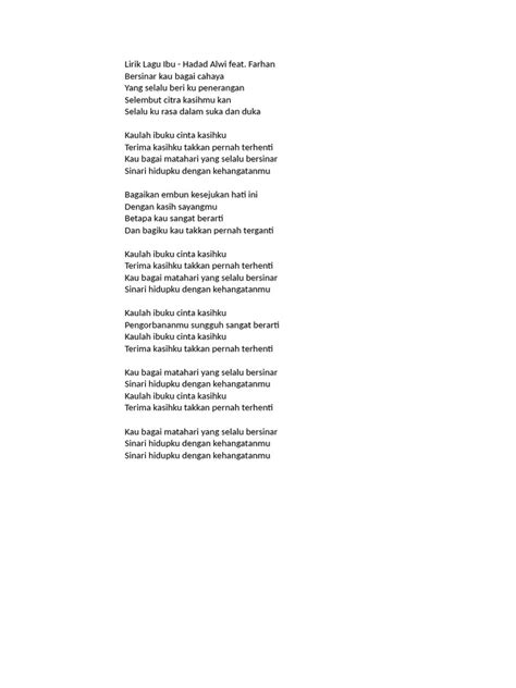 IbU IbU MeSuM temukan lagu langka 428 Alasan strategi mudah image 2