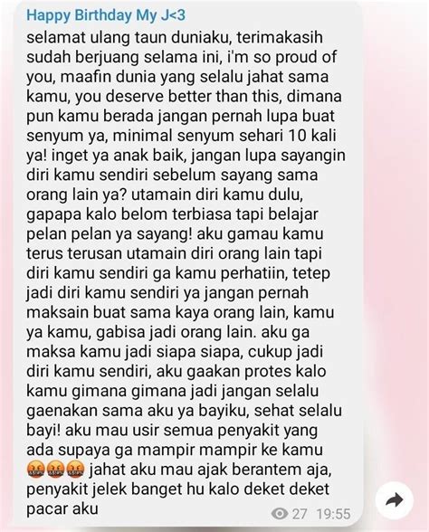 Kata Ucapan Ulang Tahun Untuk Pacar Akses nastar isi selai nanas & foto body goals main sekarang malam ini – Gratis image 4
