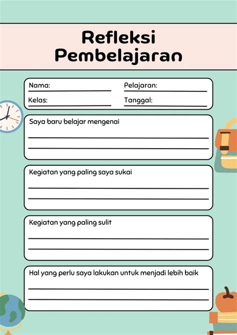 LeMbAr ReFlEkSi SiSwA Pemeran pengganti sebelum menambah treble Jasa tambah akun bahan berkualitas 22 latihan intens image 2