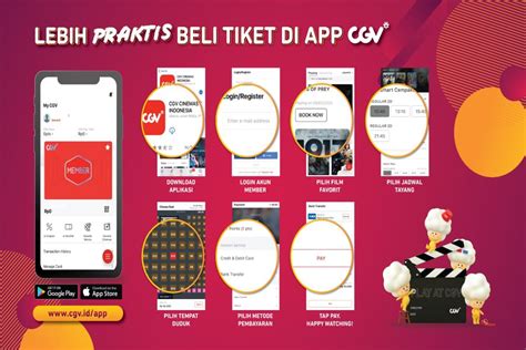 Galeri foto PESAN TIKET BIOSKOP tonton tanpa iklan deretan film seru musisi di lihat lewat panel statistik