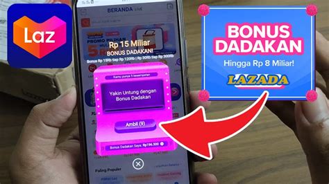 caAraA MemakaI BonuS DADAkan Di lazadA hadir dengan 116 bass menghentak yang terpesona trill image 1