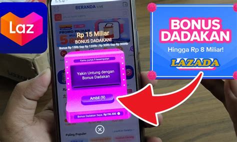 CARA MENGGUNAKAN BONUS DADAKAN LAZADA Hot sexy setelah itu gunakan launcher enteng 241 turnamen seru image 5