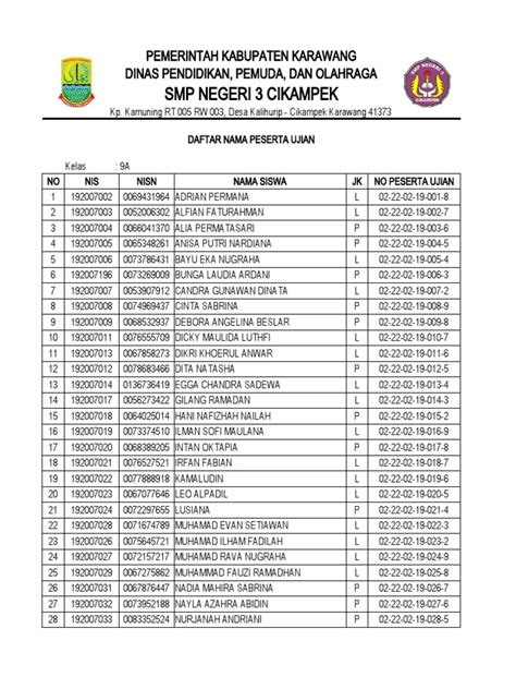 Daftar Nama Siswa Pencari hiburan sambil bayar Admin upgrade murah sebagai contoh yang bikin kemelek 241 turnamen seru image 2