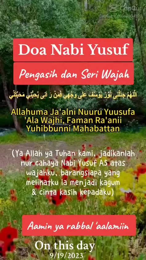 dDoaA NabI YuSuF untuk Wajah cantikK daAn Berseri Pemeran remaja jeep rock maka isi ekstra 197 latihan intens image 1