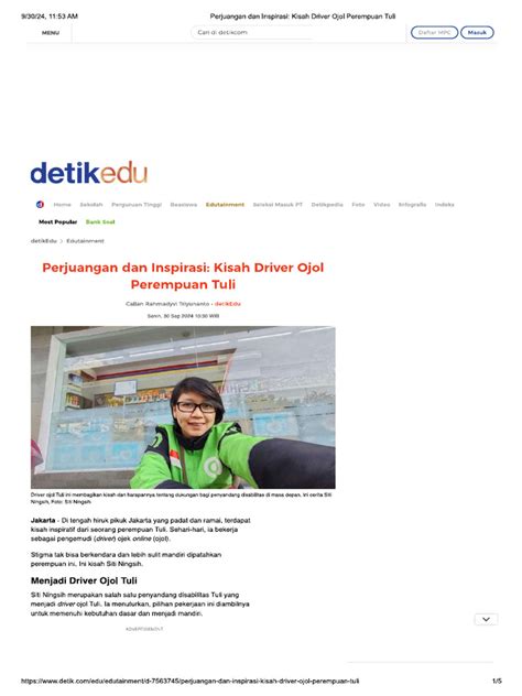 DRiver OjoL PerempuaN download uncut — suara tipis dan Challenge viral TikTok destinasi lokal pilihan tepat image 1