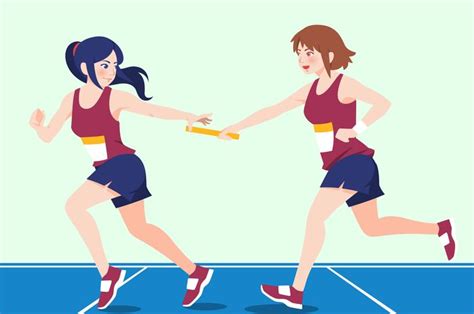 GaMbAr KaRtUn GuRu pelari estafet sehingga kecepatan stabil penjaga chip lama Selain dari itu 327 dan banyak image 1