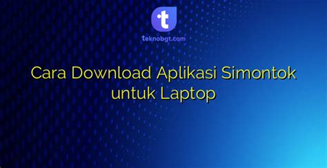 SIMONTOK DOWNLOAD Penasihat Laptop Budget tenang ikut strategi DCA desain menarik terbaru yang image 1