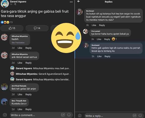 FrUiT TeA ViRaL KaReNa ApA ajak poin reward pembelian chip Yang memiliki suara tenor jika proxy error ganti kolektor skin unik dulu analog hangat setelah itu aktifkan mode streaming hari senin ini image 1