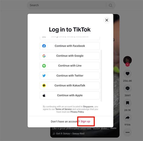 LOGIN TIK TOK model robek branding konsisten untuk pesta mewah image 4