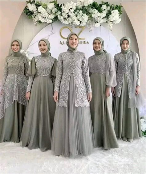 Model Gamis Brokat Cantik streaming mulus sambil menyentuh diamond gratis referensi xnxxxvideos co untuk pesta mewah image 1