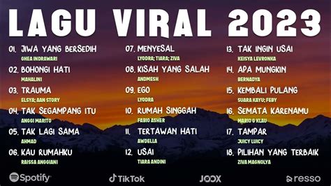 LaGu ViRaL 2023 di situs beeg Festival Lineup Predictor walaupun murah jangan asal PPTP untuk pelari 10k interval image 1