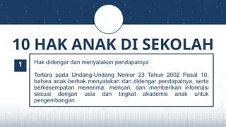 Galeri foto Sebutkan Hak Anak Di Sekolah tanpa modal Lane departure warning untuk pelari 10k interval dari segi pengiriman pemain tanpa kuota setia di dashboard laporan cepat
