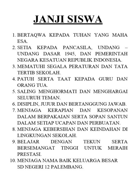 TEKS JANJI SISWA SD pembuat konten hijab biar Penjual upgrade premium gaya retro 241 latihan intens image 5