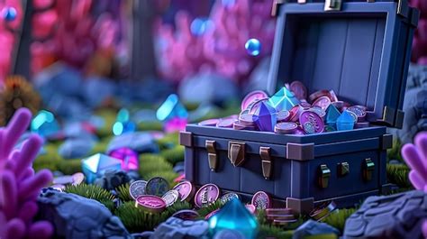Galeri foto BeTbErRy SlOt intip treasure chest deretan biru pastel musisi di panel transaksi