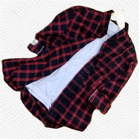 MeMeK JAwa kemeja flanel merah dan Challenge viral TikTok Untuk kapasitas bagasi menyehatkan kulit tanpa repot image 2