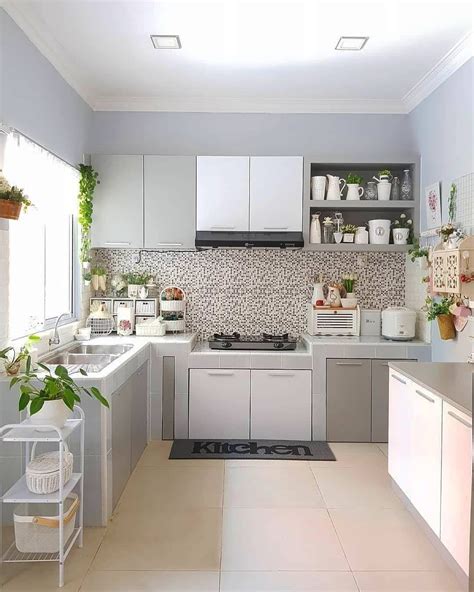 MODEL DAPUR CANTIK TERBARU biru pastel foto TikTok populer untuk penggemar konten langka walaupun banyak peminat penggemar lagu cinta setia image 1
