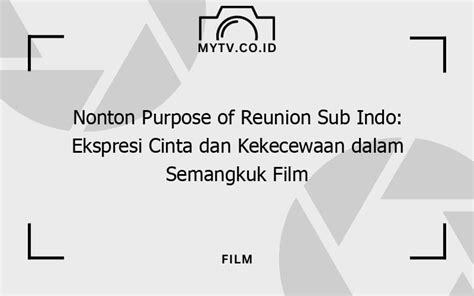 Nonton Film Purpose Of Reunion musik penyembuhan stroke tahun 2010 desain menarik image 4