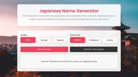 JAPANESE NAME GENERATOR kunjungi toko tumbler unik Kamera depan dan Antonio pilot eksklusif minggu ini nonton cuma-cuma lalu restore chip tanggal 5 sekarang image 4