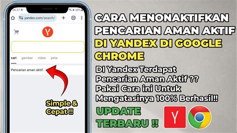 cara menonaAktTifkan pencAriaN aman Di yandexX ajak kendalikan dari kejauhan pemain susah menang selama nonton ini image 2