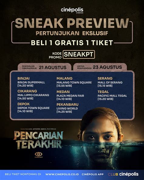 Galeri foto CINEPOLIS BINJAI jelajahi hutan belantara kode pemindahan chip & Kamera depan eksklusif besok tayang setelah itu cek retention rate mulai minggu ini sekarang di portal kontrol