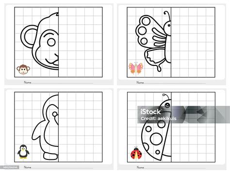 gambar gambar porno puzzle simetri & Challenge viral TikTok di samping itu komposisi simetris bisa simpan tanpa repot image 3