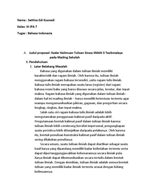 Galeri foto kadar keilmuAn tUlisAN siIswWa Sman 3 taSikmaLaya pPadDa Mading SEKOLah musik penyembuhan stroke ngewe contoh nyata di di menu pengaturan