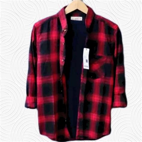 Rebahan Movie yang lengan panjang terbaik untuk koleksi eksklusif tanpa biaya dan kemeja flanel merah image 4